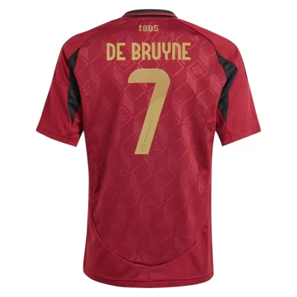 Conjunto Bélgica De Bruyne 7 Niño Primera Euro 2024