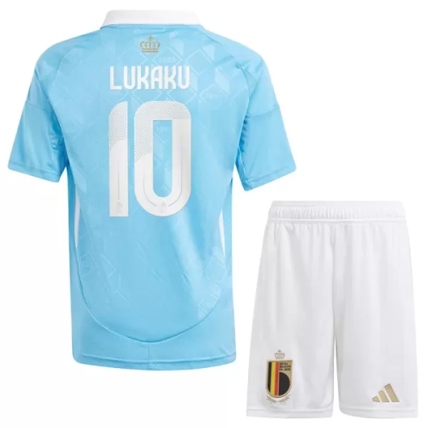 Conjunto Bélgica Lukaku 10 Niño Segunda Euro 2024