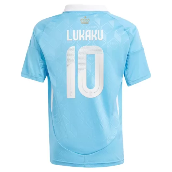 Conjunto Bélgica Lukaku 10 Niño Segunda Euro 2024