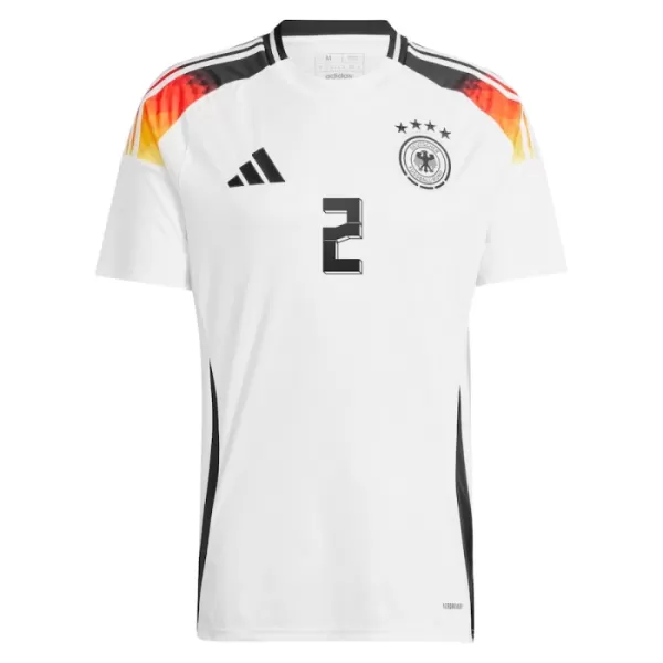 Camiseta Alemania Antonio Rudiger 2 Hombre Primera Euro 2024