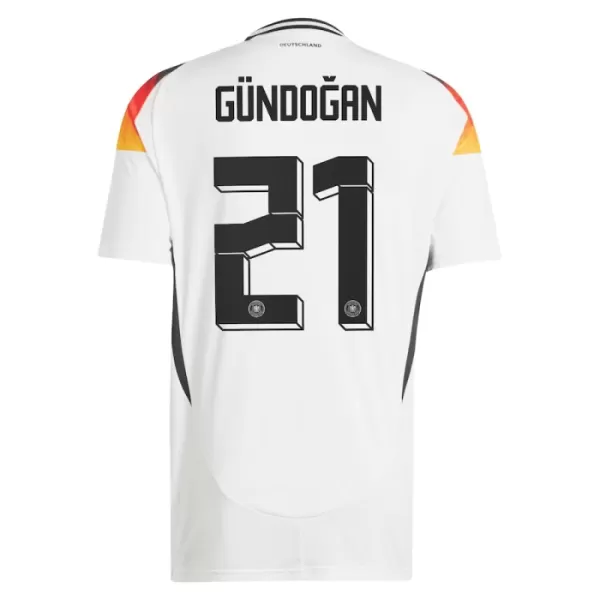 Camiseta Alemania Gundogan 21 Hombre Primera Euro 2024