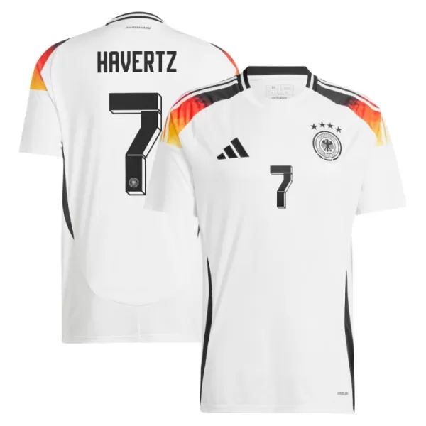 Camiseta Alemania Kai Havertz 7 Hombre Primera Euro 2024