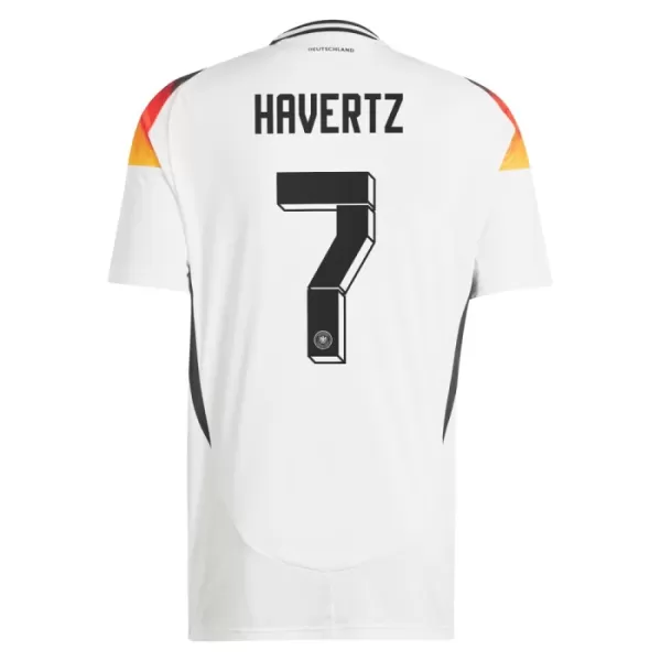 Camiseta Alemania Kai Havertz 7 Hombre Primera Euro 2024