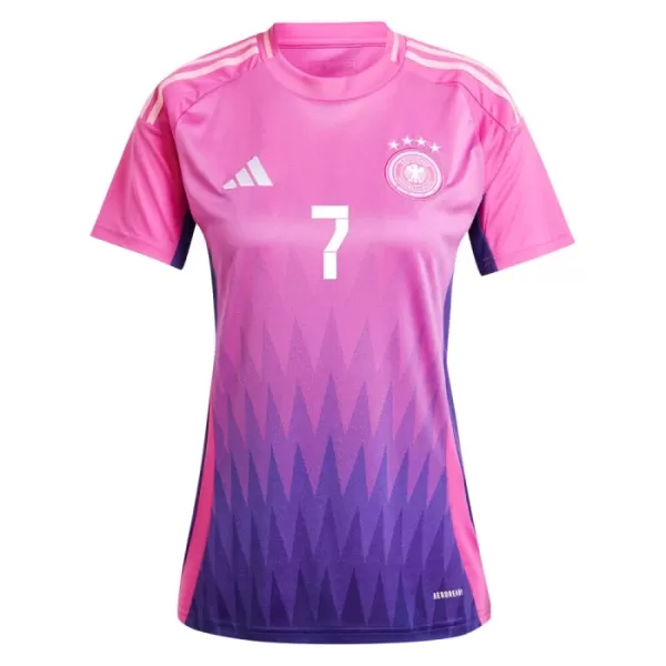 Camiseta Alemania Kai Havertz 7 Mujer Segunda Euro 2024