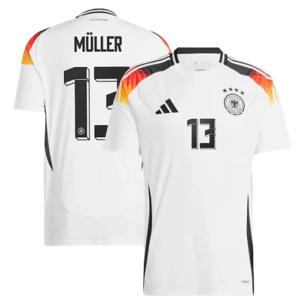 Camiseta Alemania Müller 13 Hombre Primera Euro 2024