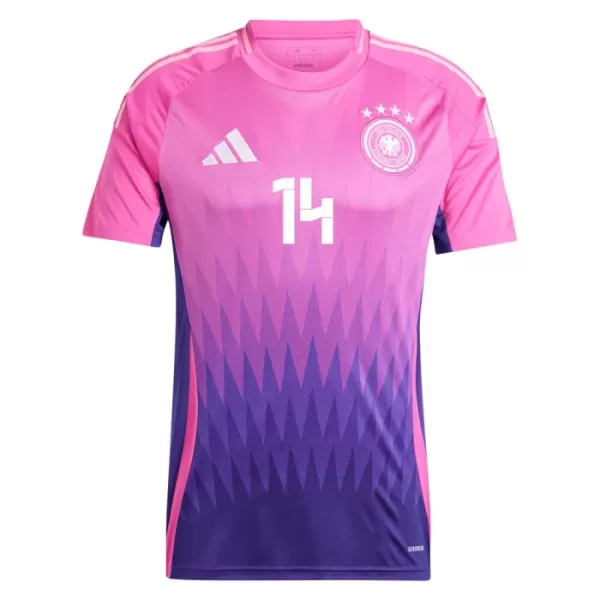 Camiseta Alemania Musiala 14 Hombre Segunda Euro 2024