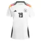 Camiseta Alemania Sané 19 Mujer Primera Euro 2024