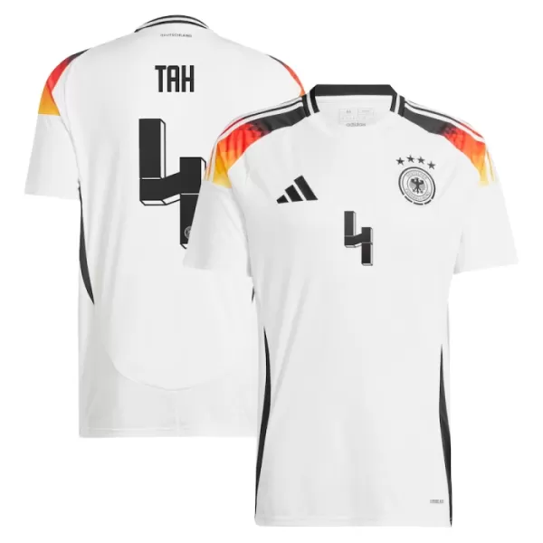 Camiseta Alemania Tah 4 Hombre Primera Euro 2024
