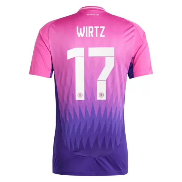 Camiseta Alemania Wirtz 17 Hombre Segunda Euro 2024