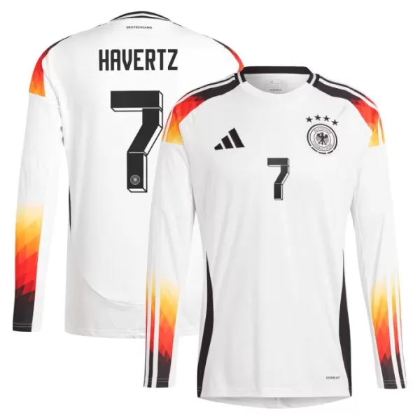 Camiseta Manga Larga Alemania Kai Havertz 7 Hombre Primera Euro 2024