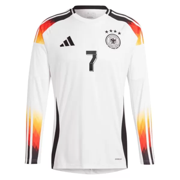 Camiseta Manga Larga Alemania Kai Havertz 7 Hombre Primera Euro 2024