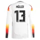 Camiseta Manga Larga Alemania Müller 13 Hombre Primera Euro 2024