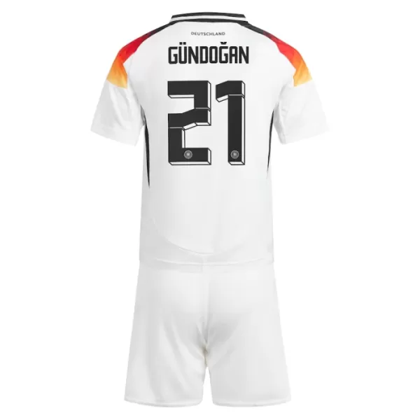 Conjunto Alemania Gundogan 21 Niño Primera Euro 2024