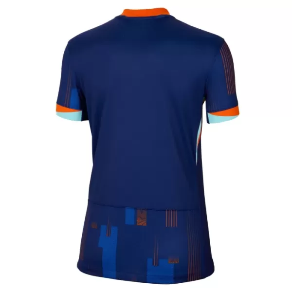 Camiseta Países Bajos Mujer Segunda Euro 2024