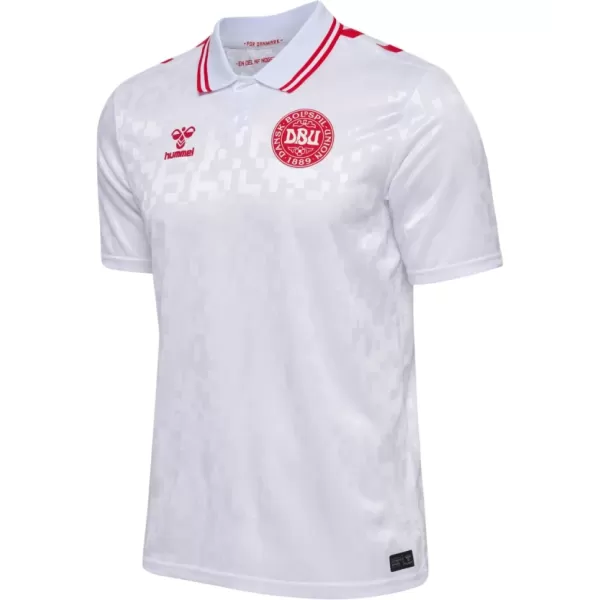 Camiseta Dinamarca Hombre Segunda Euro 2024