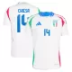 Camiseta Italia Chiesa 14 Hombre Segunda Euro 2024