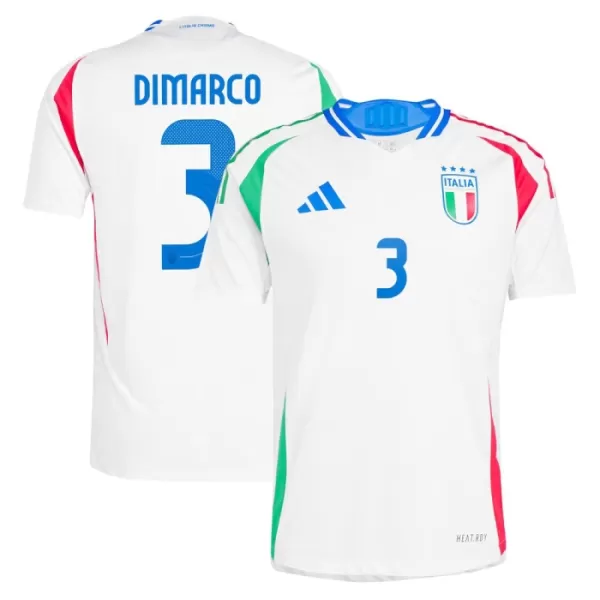 Camiseta Italia DiMarco 3 Hombre Segunda Euro 2024