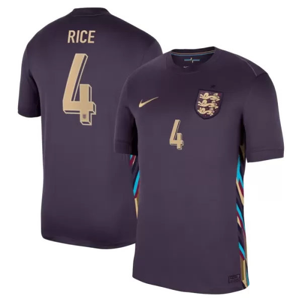 Camiseta Inglaterra Rice 4 Hombre Segunda Euro 2024