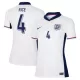 Camiseta Inglaterra Rice 4 Mujer Primera Euro 2024