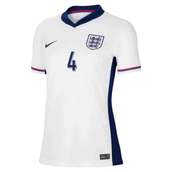 Camiseta Inglaterra Rice 4 Mujer Primera Euro 2024