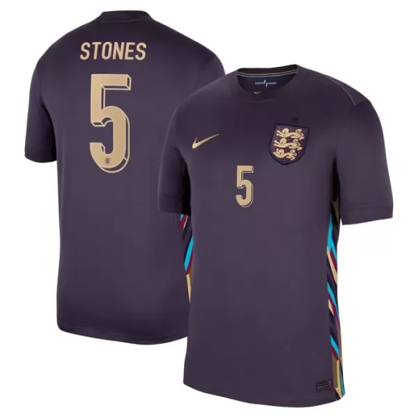 Camiseta Inglaterra Stones 5 Hombre Segunda Euro 2024