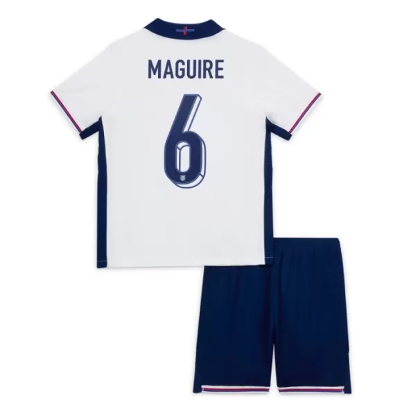 Conjunto Inglaterra Maguire 6 Niño Primera Euro 2024