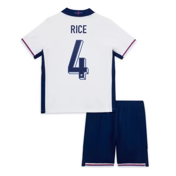 Conjunto Inglaterra Rice 4 Niño Primera Euro 2024