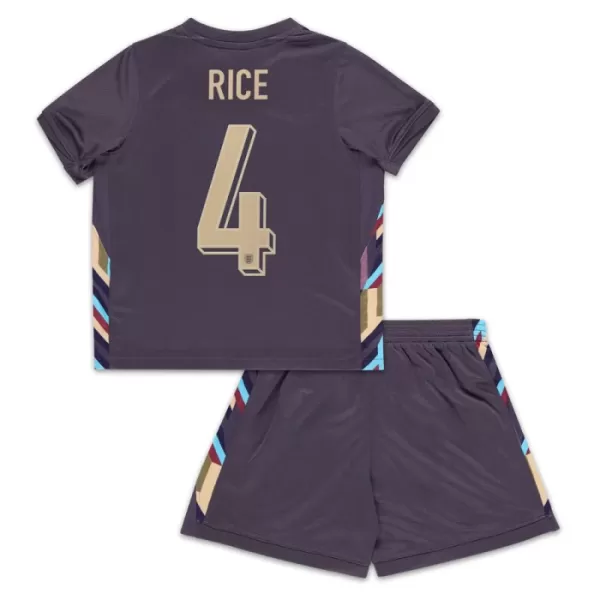Conjunto Inglaterra Rice 4 Niño Segunda Euro 2024