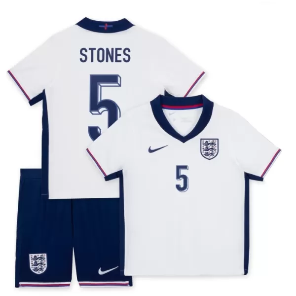 Conjunto Inglaterra Stones Niño Primera Euro 2024