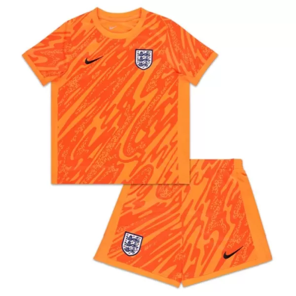 Conjunto Portero Inglaterra Niño Euro 2024 Naranja