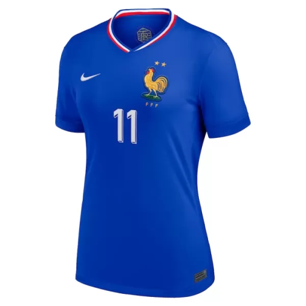 Camiseta Francia Dembele 11 Mujer Primera Euro 2024