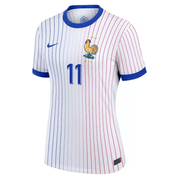 Camiseta Francia Dembele 11 Mujer Segunda Euro 2024