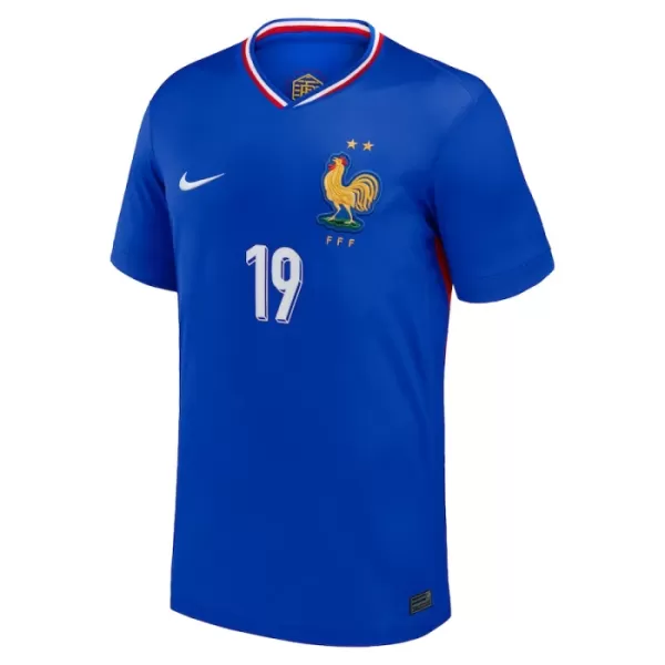 Camiseta Francia Fofana 19 Hombre Primera Euro 2024