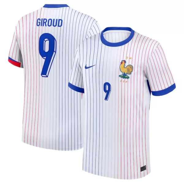 Camiseta Francia Giroud 9 Hombre Segunda Euro 2024