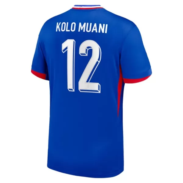 Camiseta Francia Kolo Muani 12 Hombre Primera Euro 2024