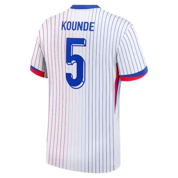 Camiseta Francia Kounde 5 Hombre Segunda Euro 2024