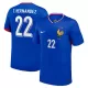 Camiseta Francia T. Hernandez 22 Hombre Primera Euro 2024
