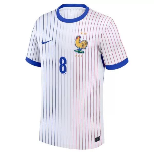 Camiseta Francia Tchouameni 8 Hombre Segunda Euro 2024