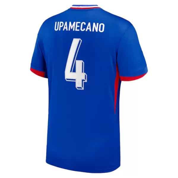 Camiseta Francia Upamecano 4 Hombre Primera Euro 2024