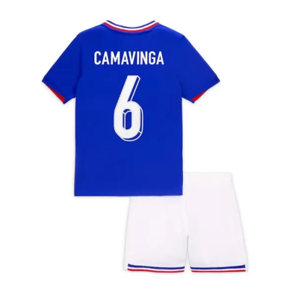 Conjunto Francia Camavinga 6 Niño Primera Euro 2024