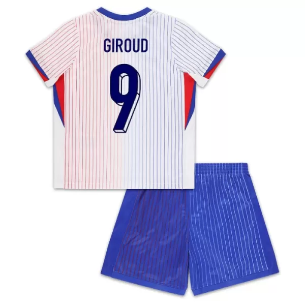 Conjunto Francia Giroud 9 Niño Segunda Euro 2024