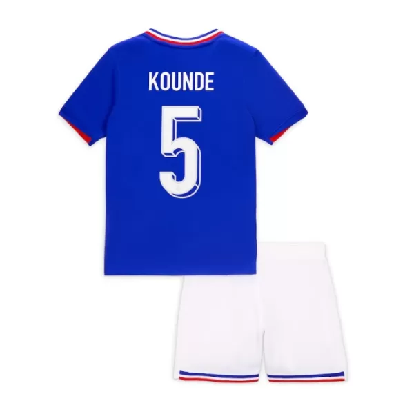 Conjunto Francia Kounde 5 Niño Primera Euro 2024