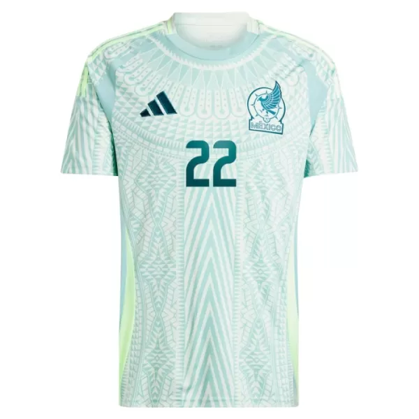 Camiseta México Hirving Lozano 22 Hombre Segunda 2024