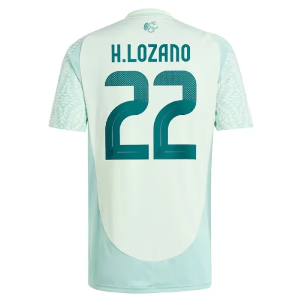 Camiseta México Hirving Lozano 22 Hombre Segunda 2024