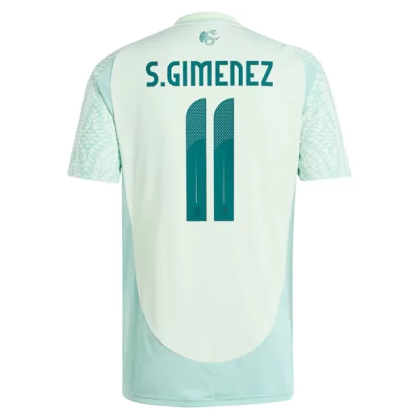 Camiseta México Santiago Gimenez 11 Hombre Segunda 2024