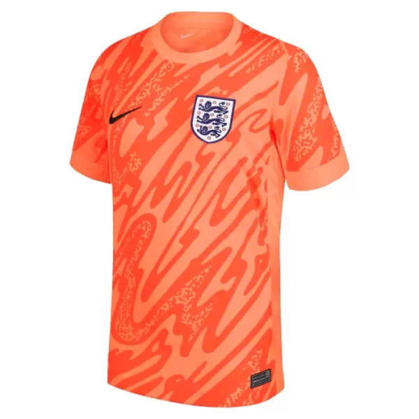 Camiseta Portero Inglaterra Hombre Euro 2024 Naranja