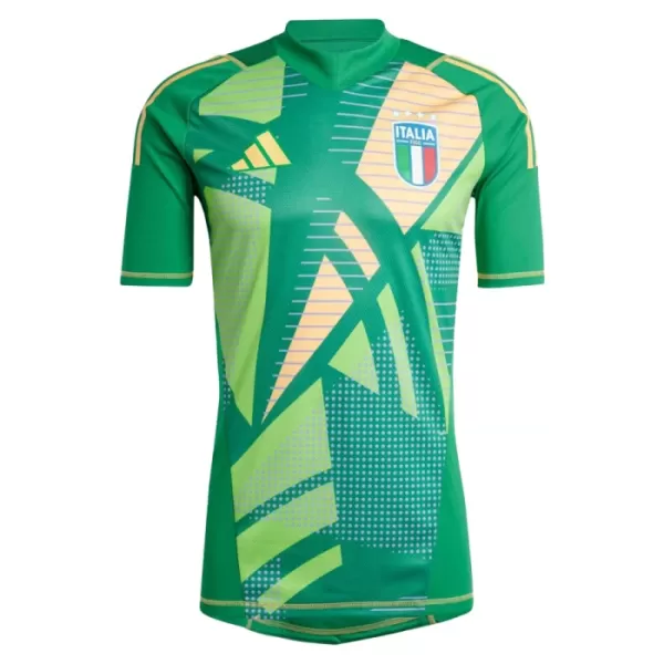 Camiseta Portero Italia Hombre Euro 2024 Verde