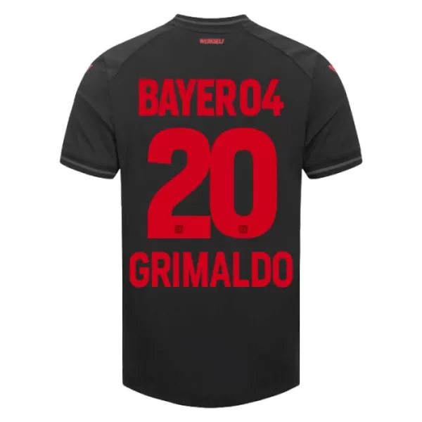 Camiseta Bayer 04 Leverkusen Alejandro Grimaldo 20 Hombre Primera 23/24