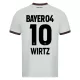 Camiseta Bayer 04 Leverkusen Florian Wirtz 10 Hombre Segunda 23/24