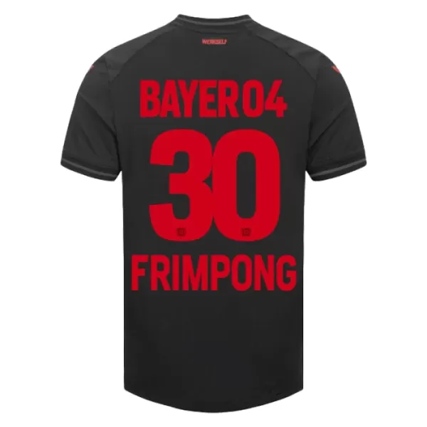 Camiseta Bayer 04 Leverkusen Jeremie Frimpong 30 Hombre Primera 23/24